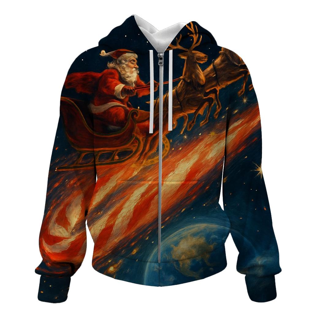 Candy Comet Sleigh Chase hoodies fashion