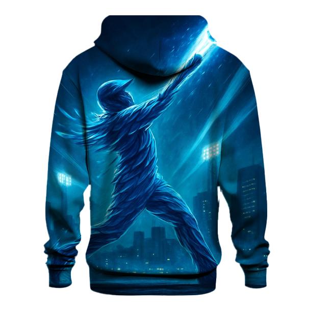 Skyline Surge With Blue Jays Spirit heavyweight hoodies