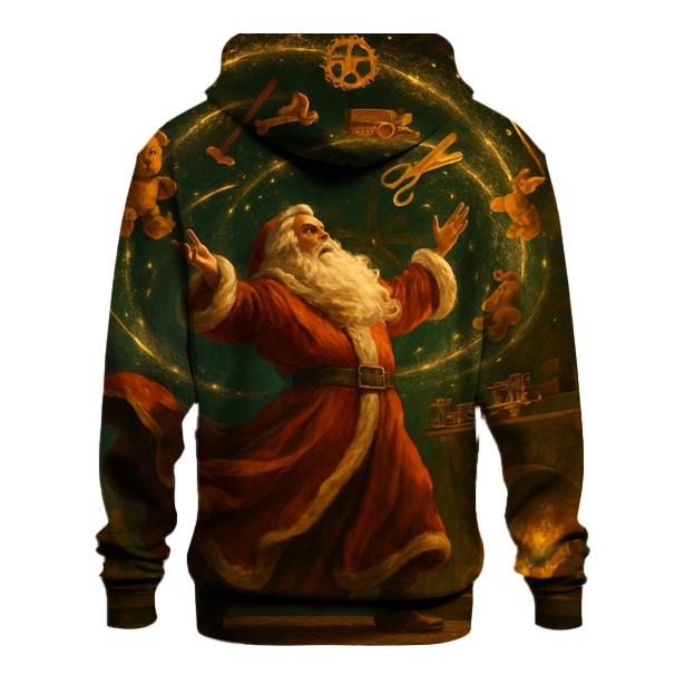 Midnight Workshop Maestro Santa lightweight hoodies