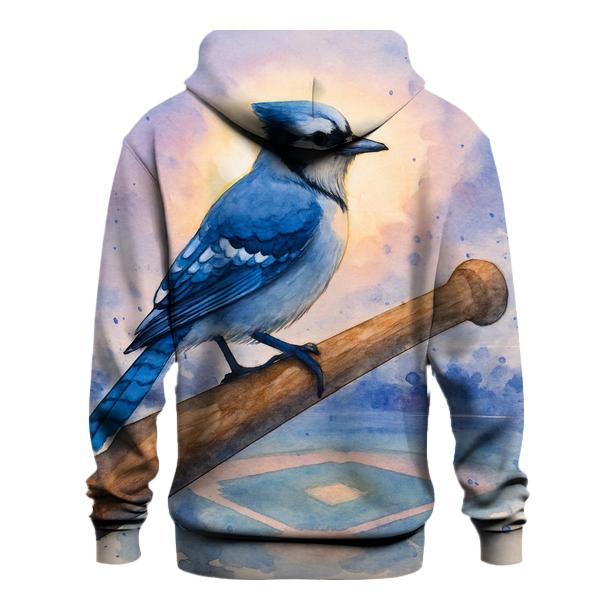 Twilight Nest Diamond With Blue Jays Energy zip-up hoodies