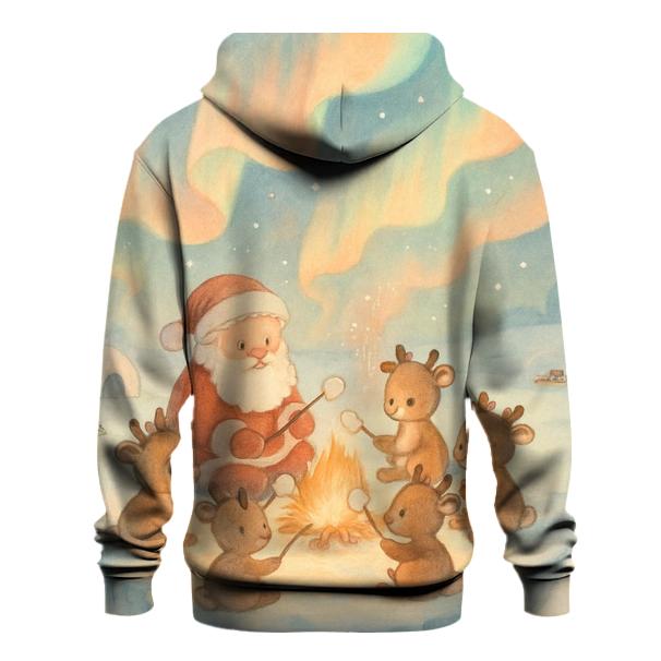 Santa Polar Lights Campfire heavyweight hoodies