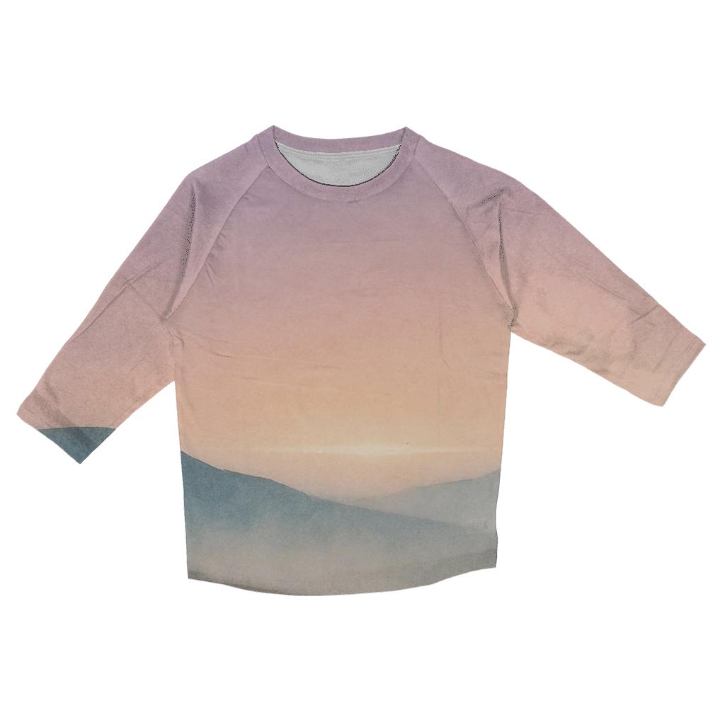 Luminous Horizon Veil personalized 3/4 sleeve tees