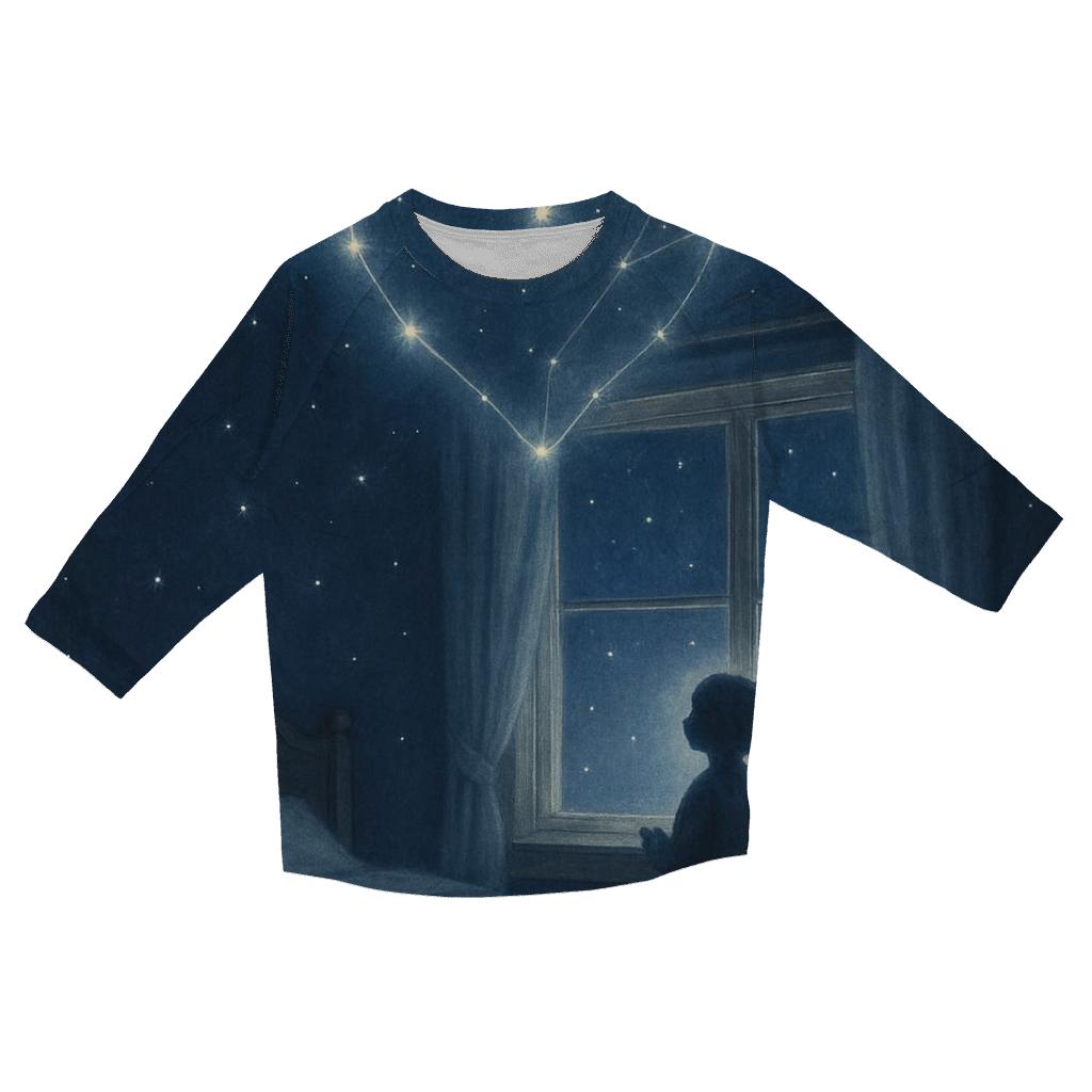 Star Map Of A Mothers Heart trendy 3/4 sleeve tops