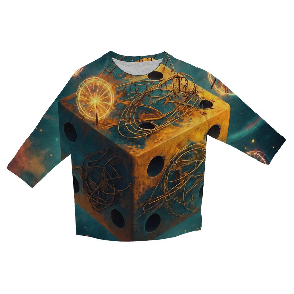 Dice Planet Carnival custom 3/4 sleeve shirts