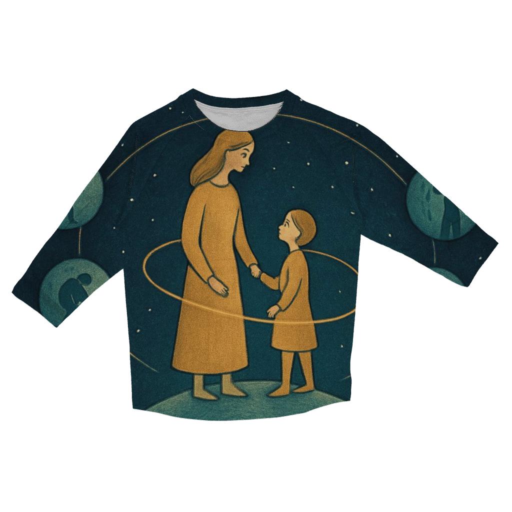 Orbit Of Her Endless Patience cotton quarter sleeve shirts