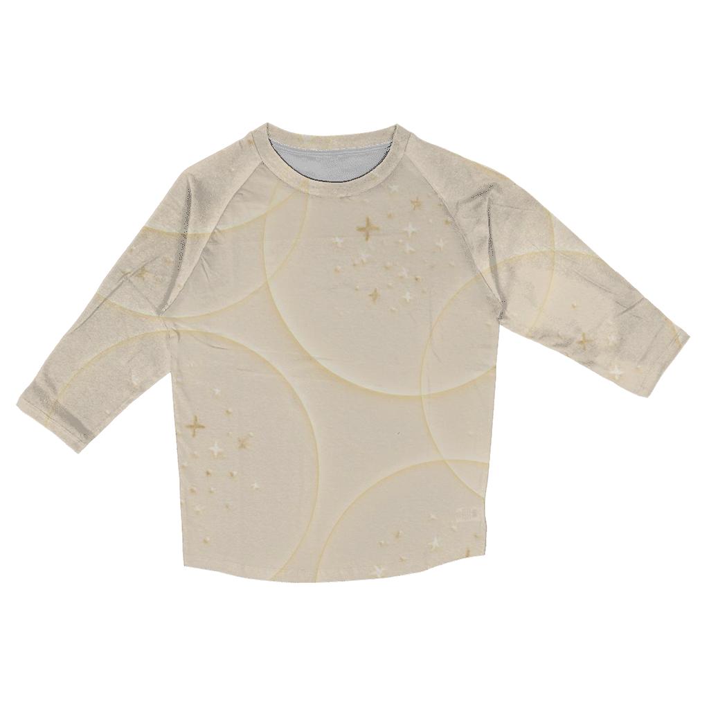 Champagne Halo Constellation custom 3/4 sleeve shirts