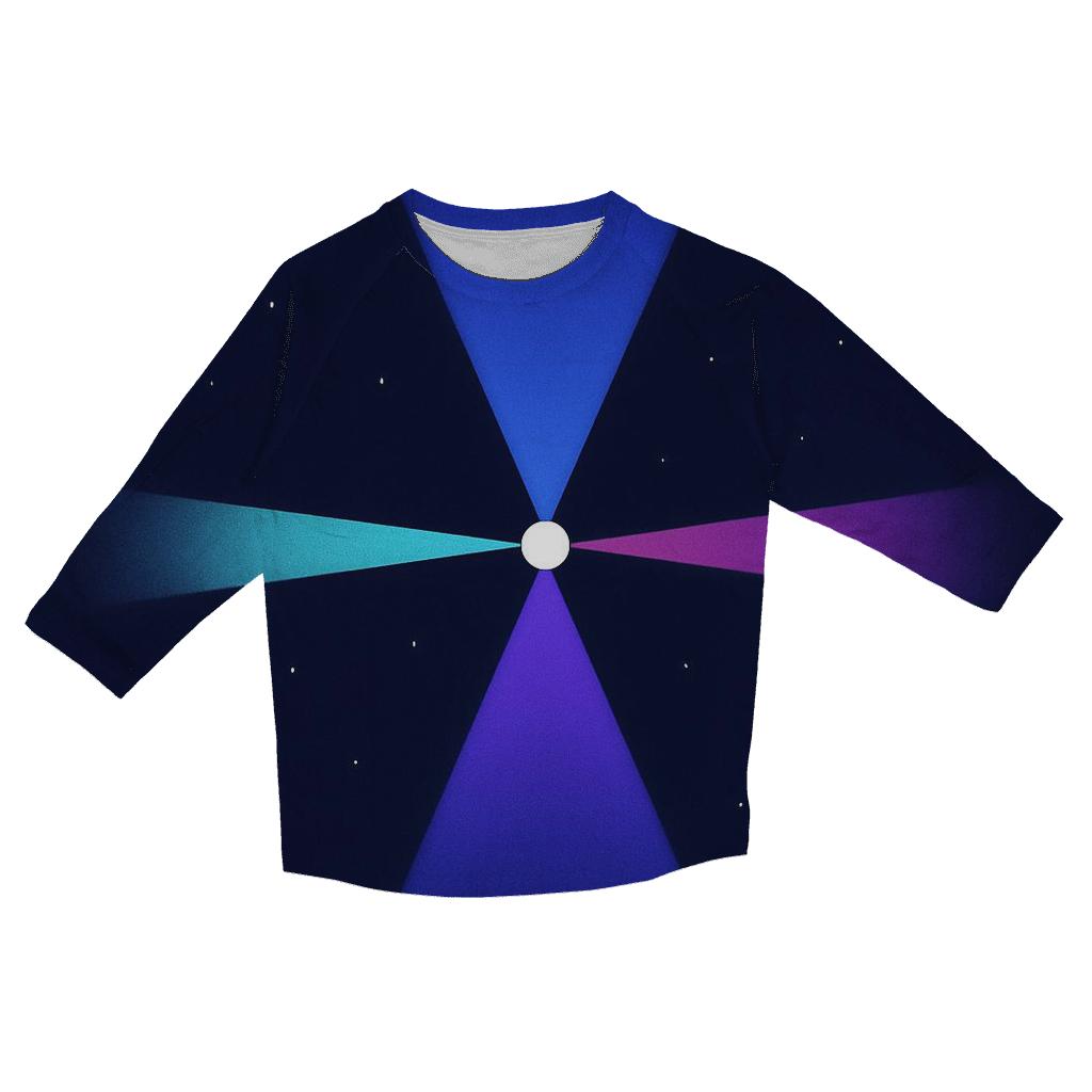Pulsar Beam Fan designer 3/4 sleeve blouses