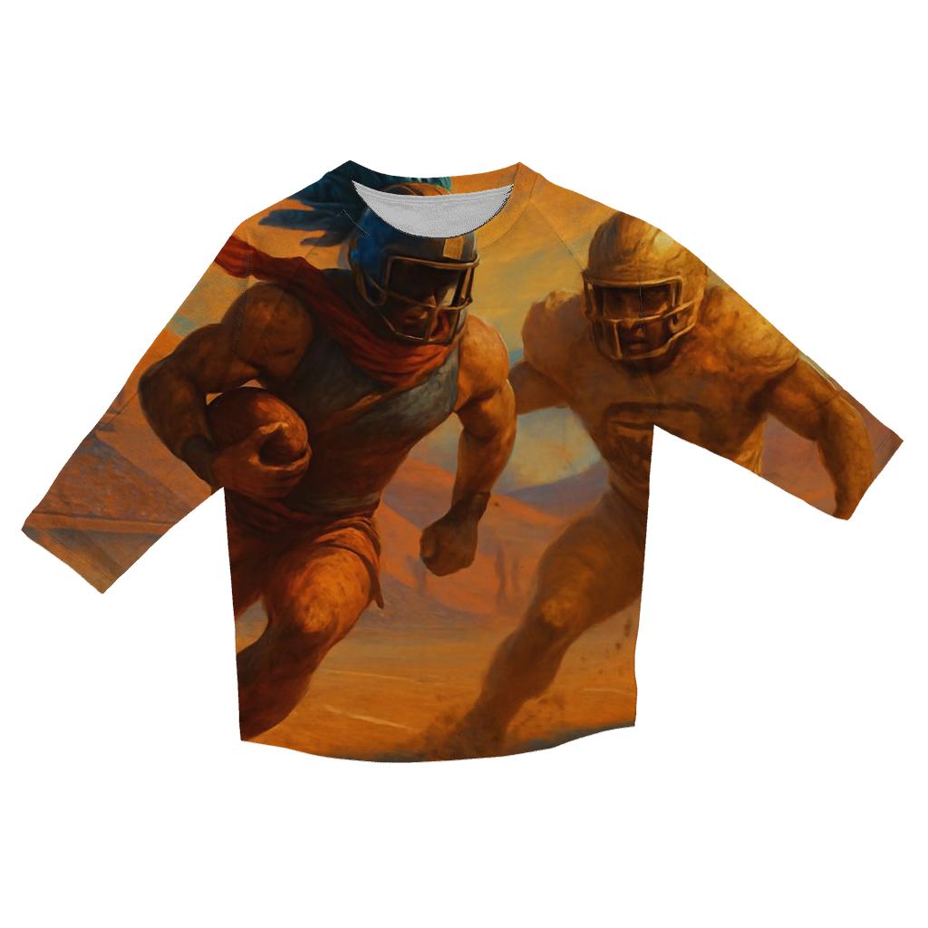 Desert Gridiron Braves Vs Cubs Mirage personalized 3/4 sleeve tees