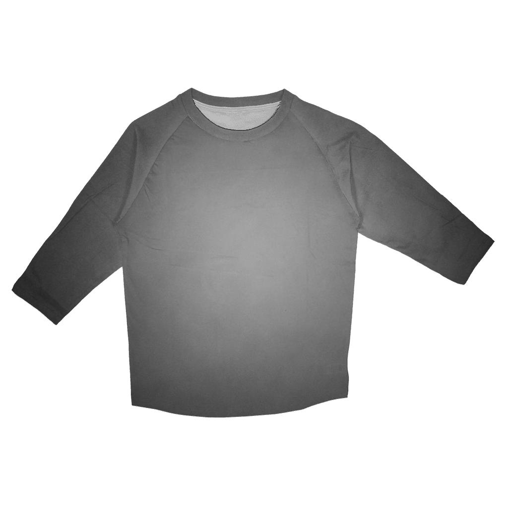 Silver Fog Monochrome casual three quarter sleeve shirts