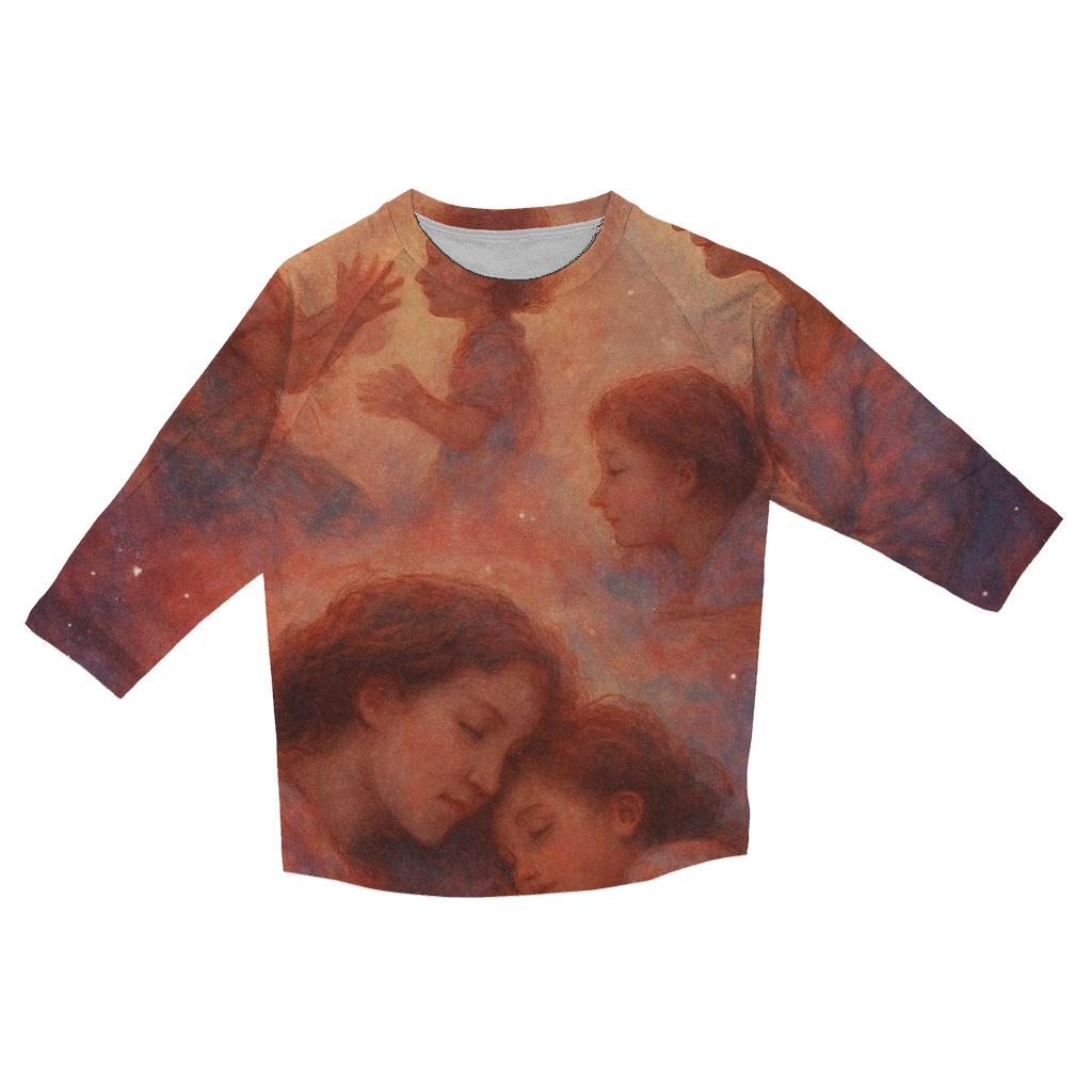 Nebula Of Shared Childhood Memories trendy 3/4 sleeve tops