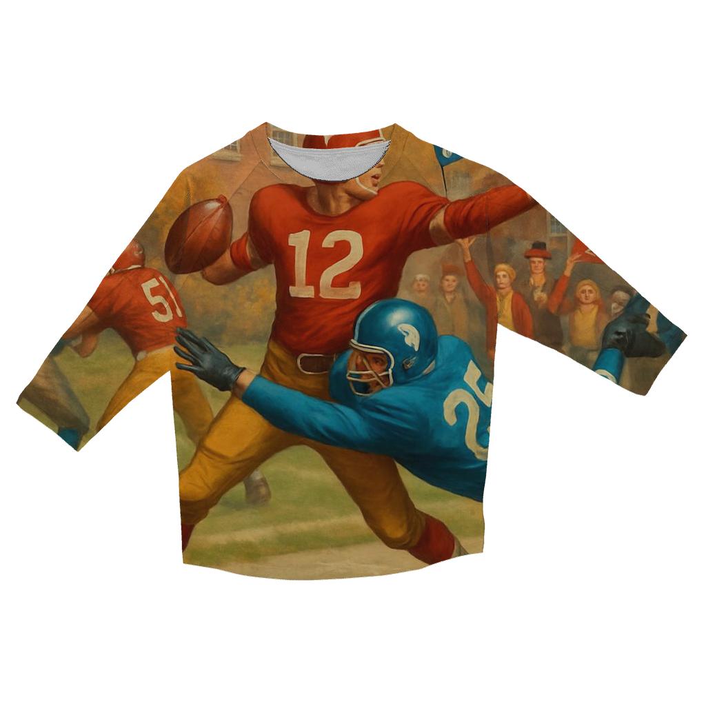 Campus Rivalry Scrimmage Braves Vs Cubs personalized 3/4 sleeve tees