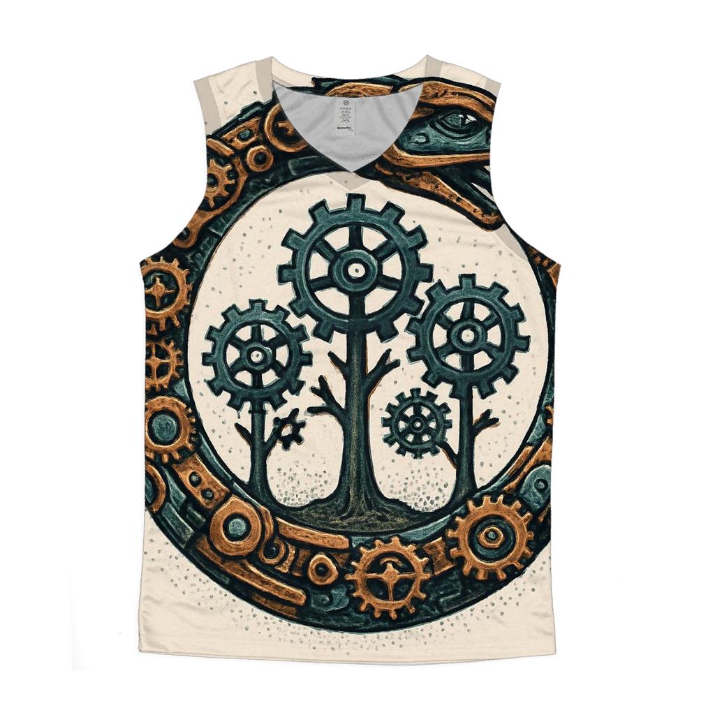 Clockwork Forest Ouroboros trendy fitted tank tops