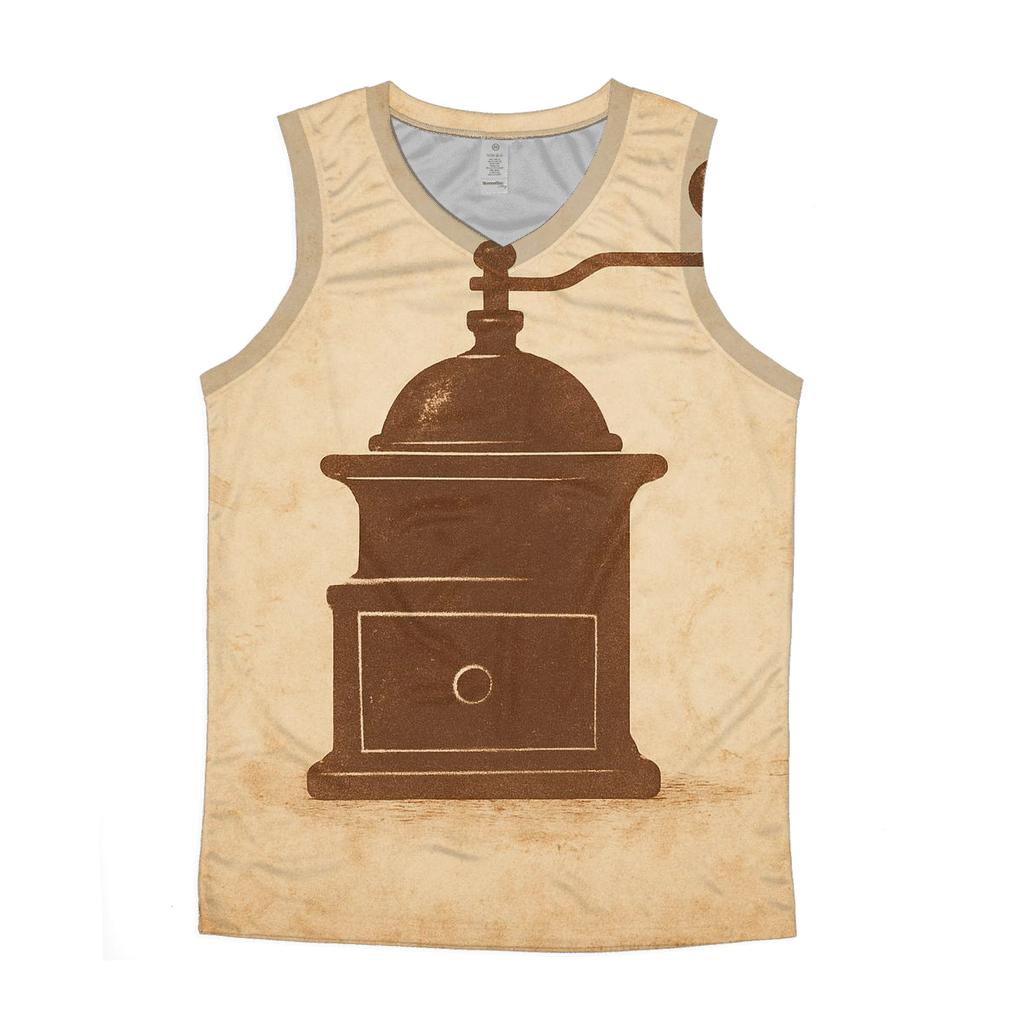 Sepia Mill Echo personalized athletic tanks