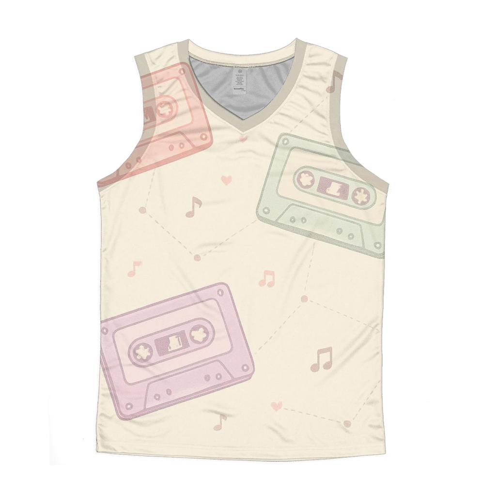 Pastel Cassette Constellation custom tank tops