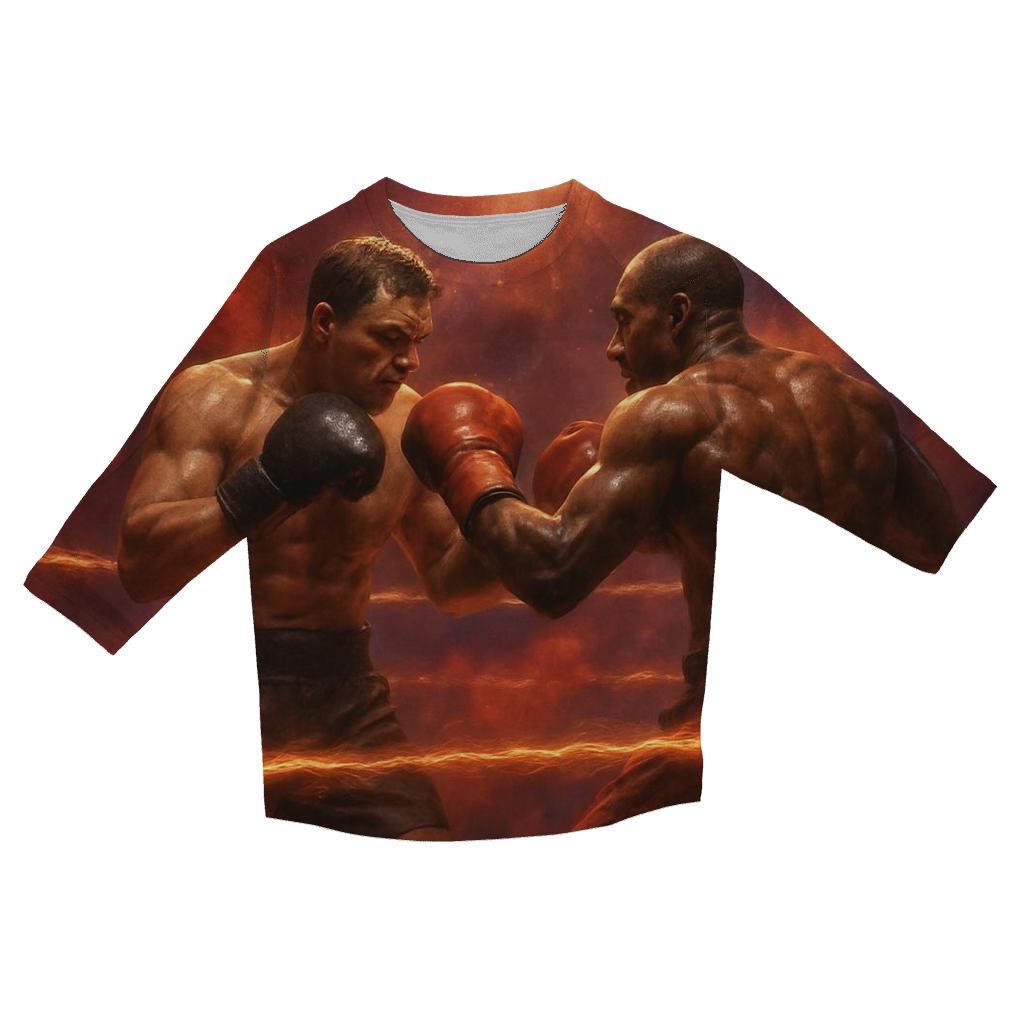 Nebula Boxing Arena personalized 3/4 sleeve tees