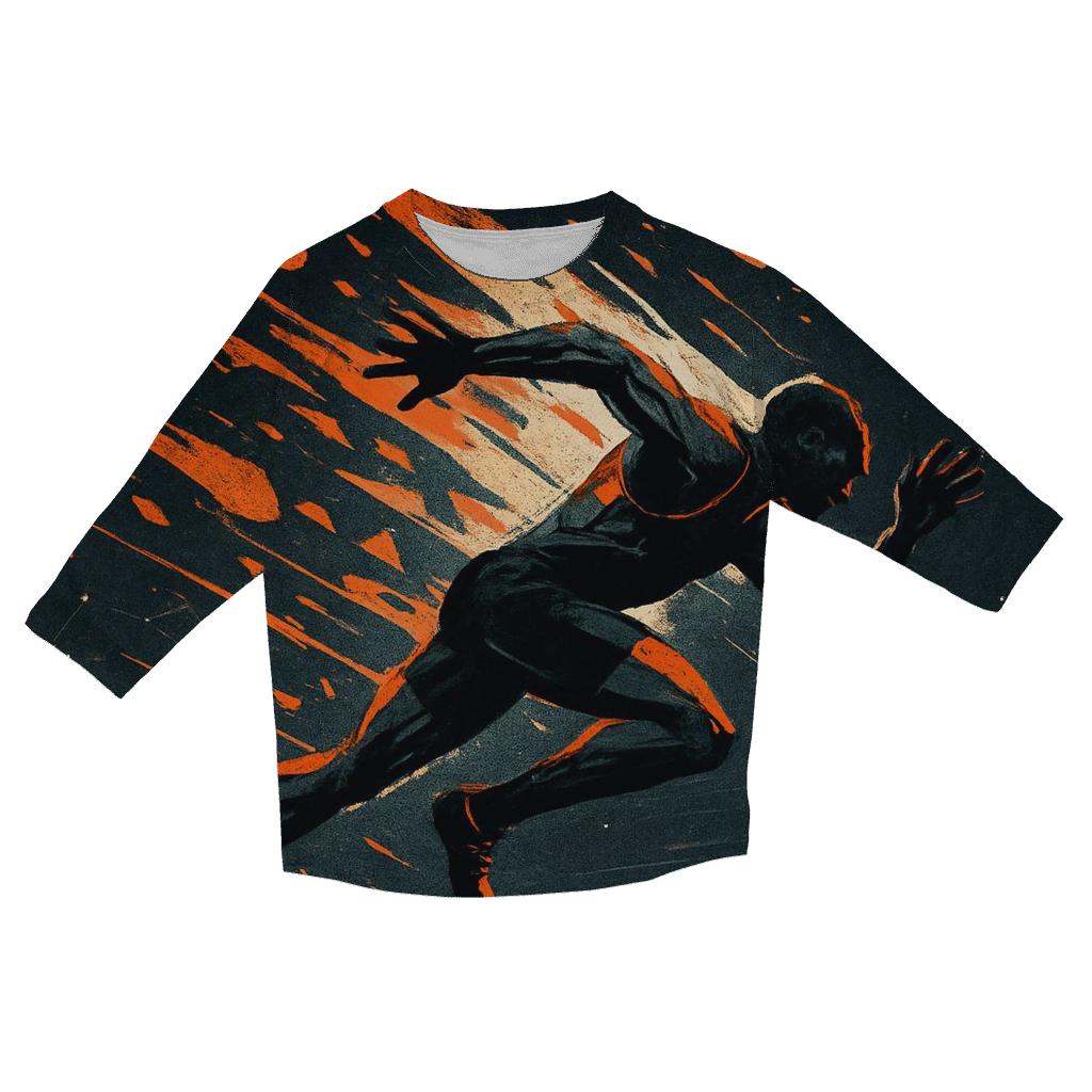 Meteor Trail Sprinter custom 3/4 sleeve shirts