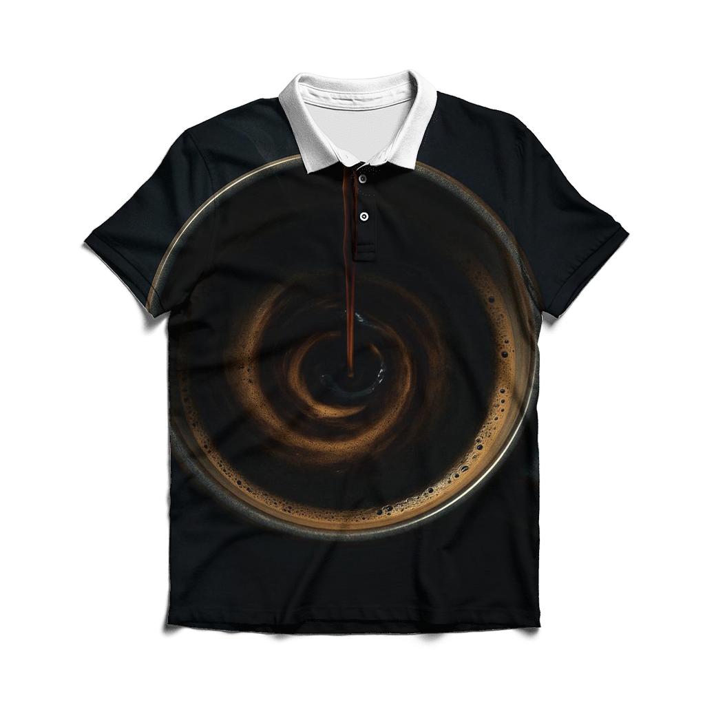 Midnight Pour casual sports polo shirts