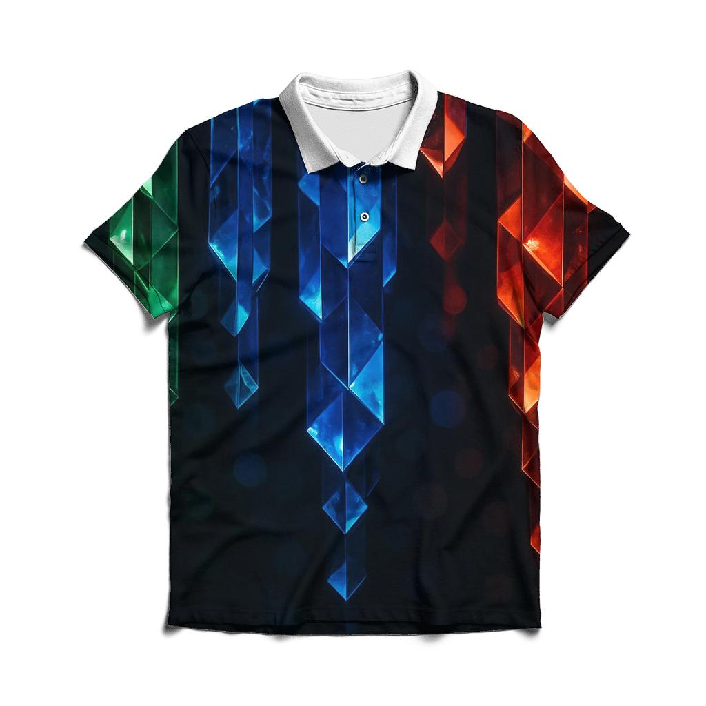 Midnight Prism Cascade classic pique polos