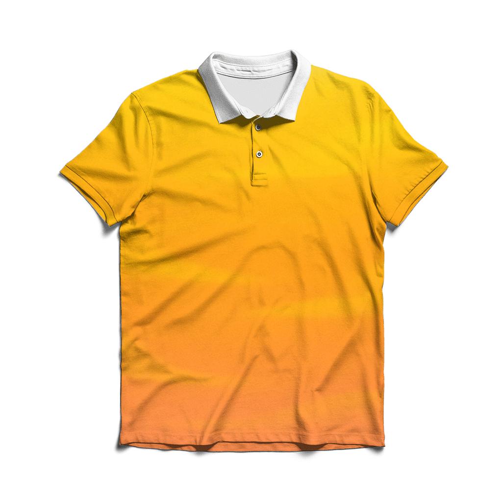 Citrus Sky Melt casual sports polo shirts