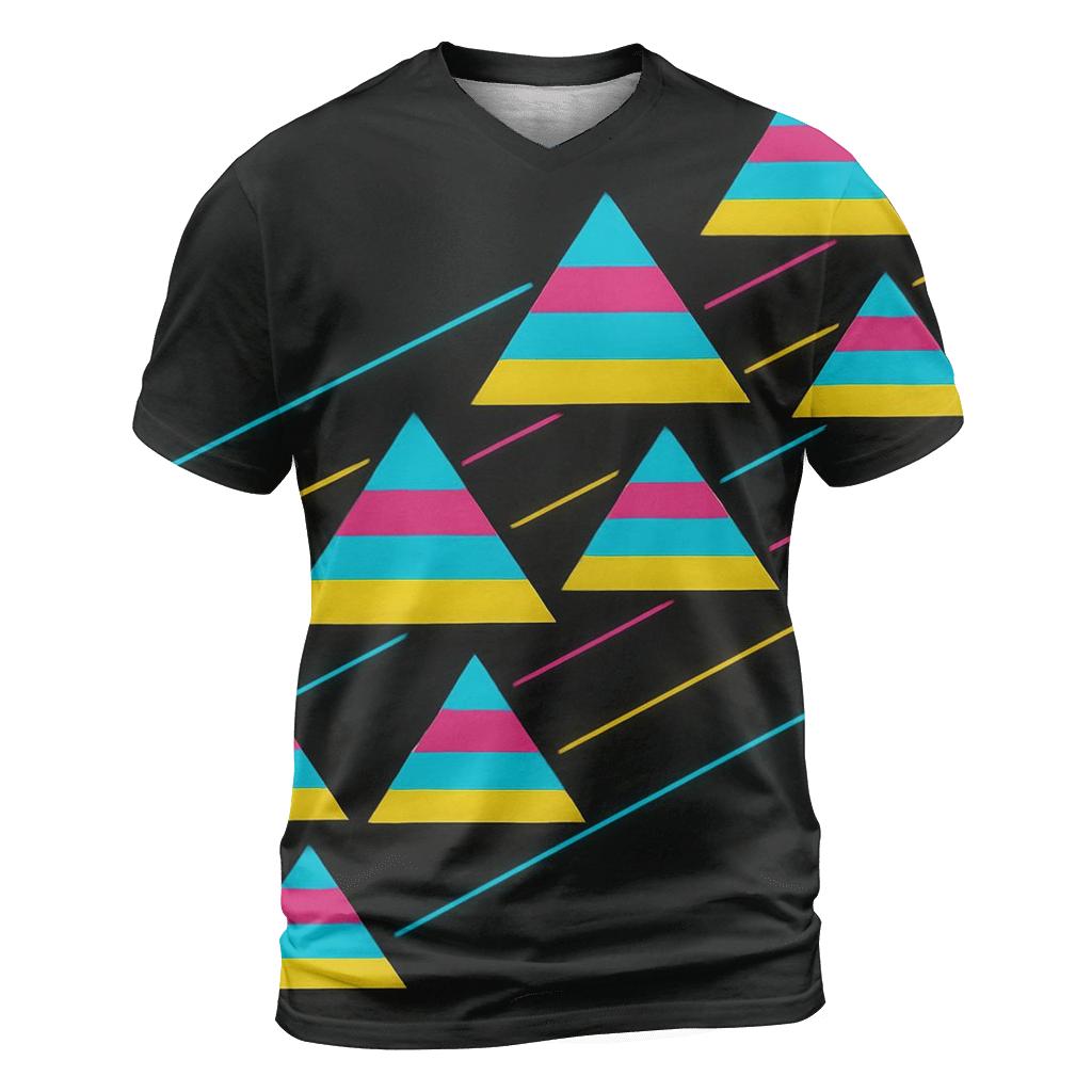 Laser Triangle Parade custom all-over print shirts