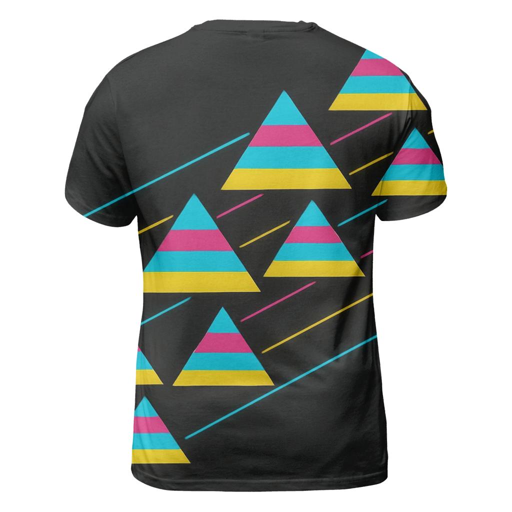 Laser Triangle Parade custom all-over print shirts