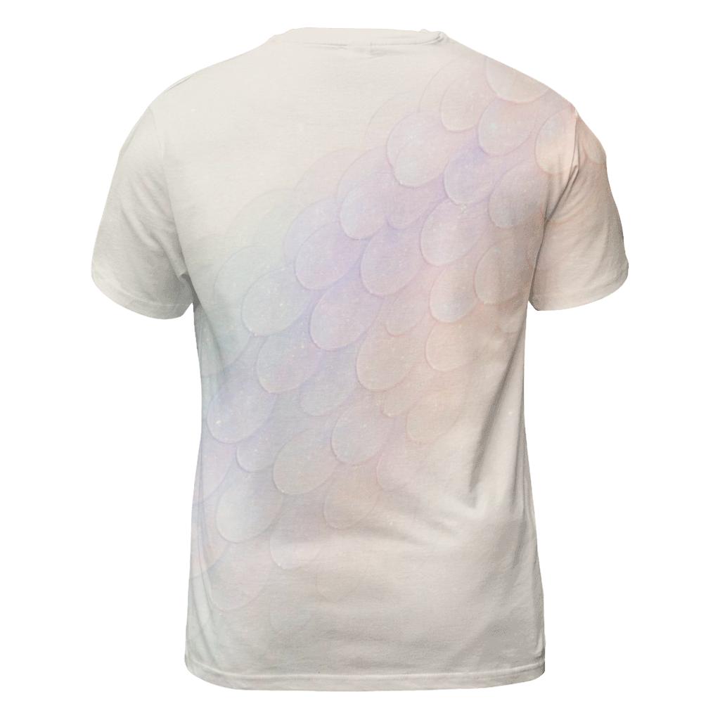 Opalescent Sequin Drift designer pattern shirts