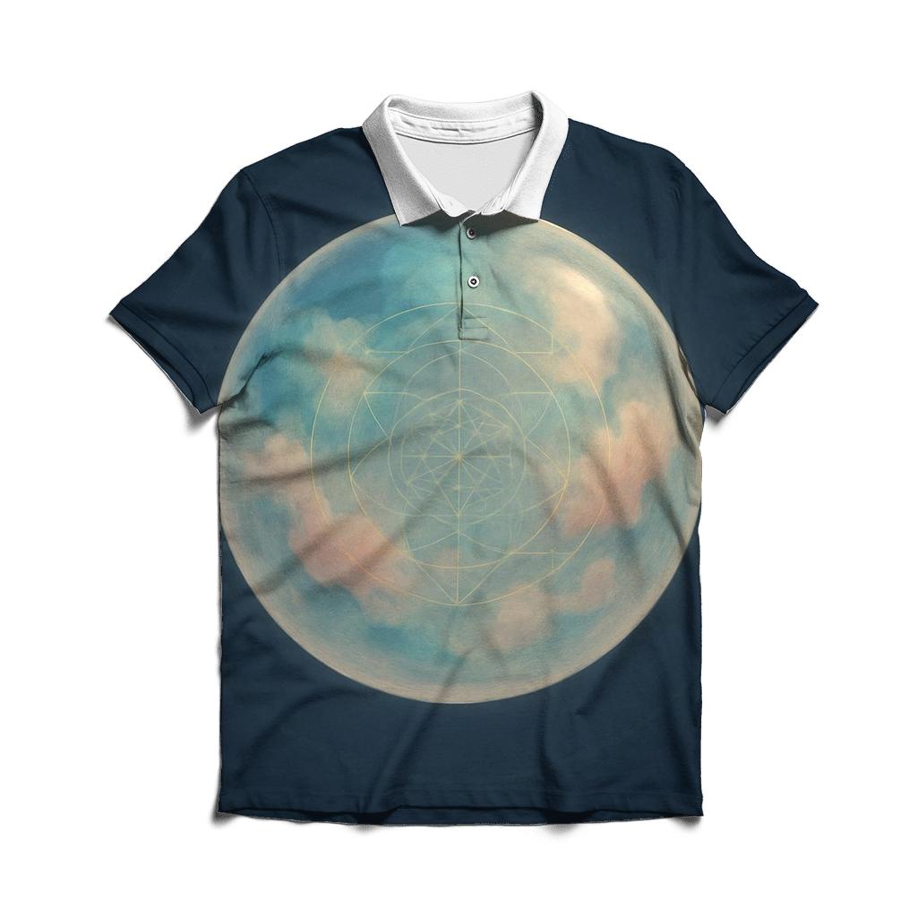 Inner Sanctuary Sphere premium cotton polo shirts