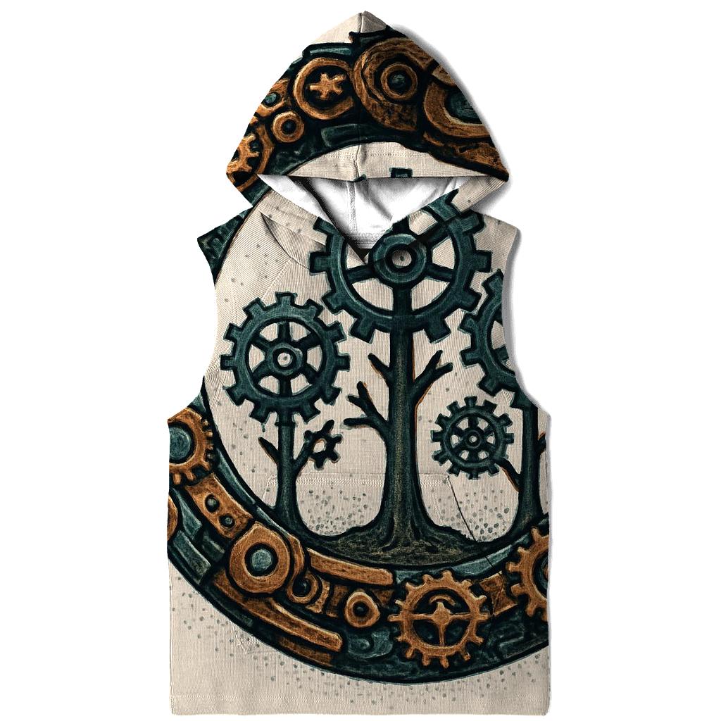Clockwork Forest Ouroboros embroidered hoodies