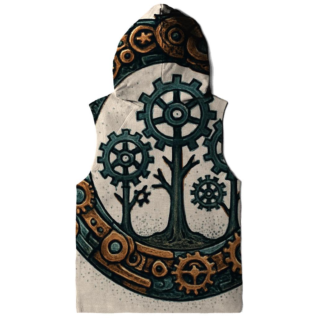 Clockwork Forest Ouroboros embroidered hoodies