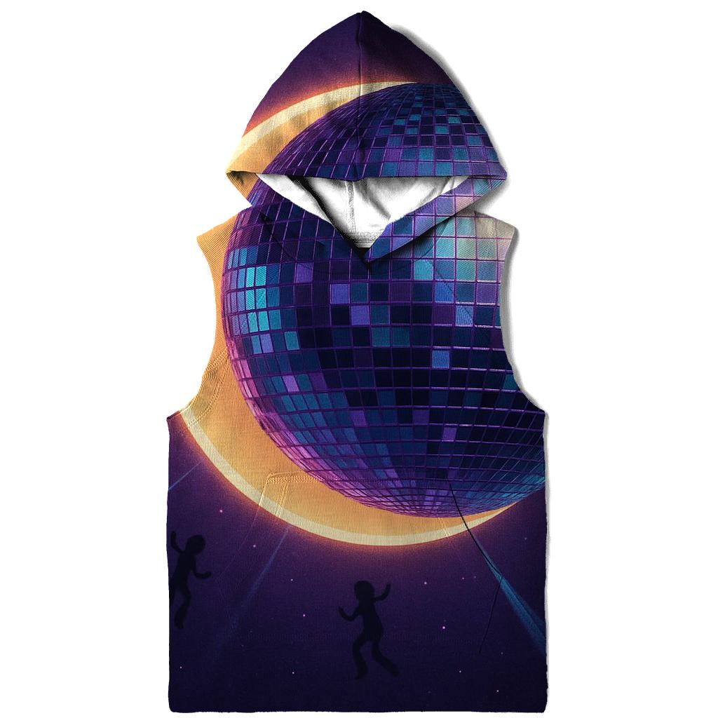 Holographic Disco Eclipse graphic hoodies