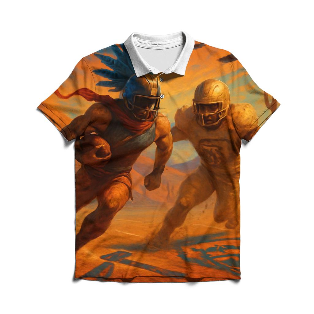 Desert Gridiron Braves Vs Cubs Mirage embroidered polo tops