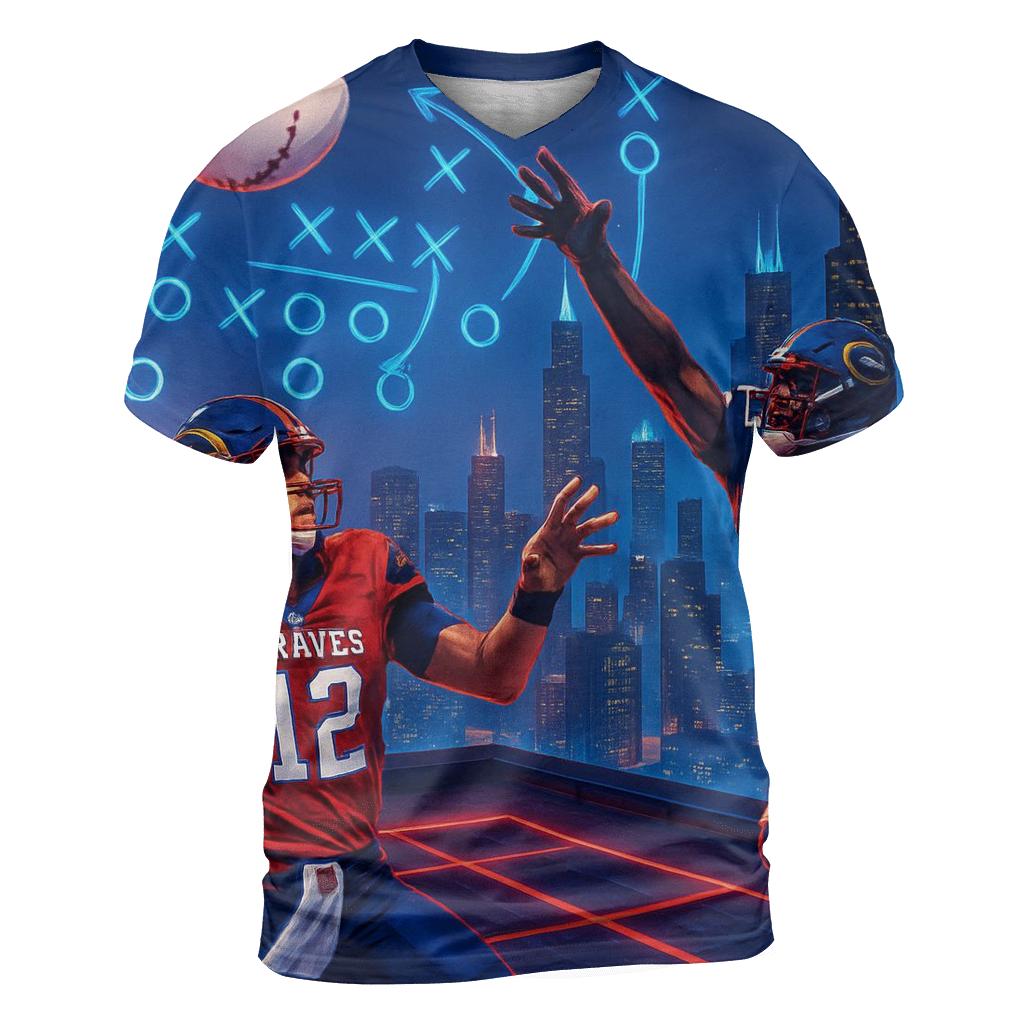 Skyline Stadium Braves Vs Cubs Showdown statement graphic shirts