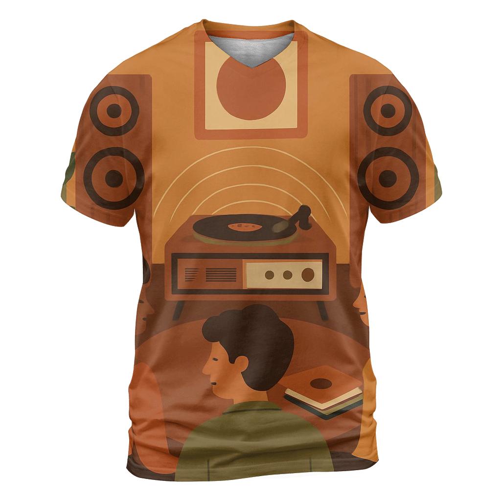 Groove Room Listening Party custom all-over print shirts