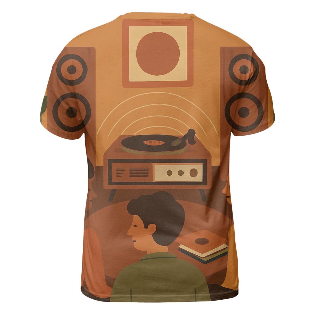Groove Room Listening Party custom all-over print shirts