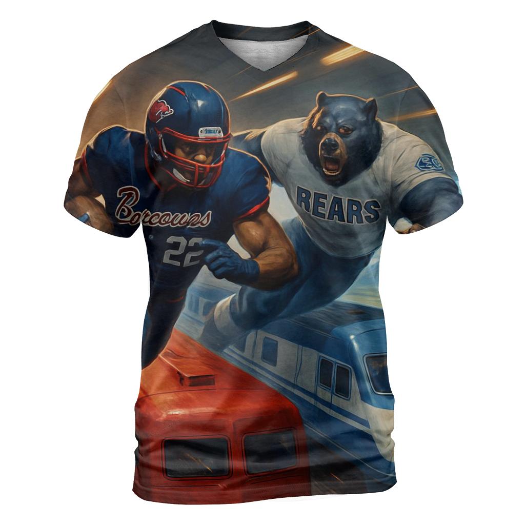 Night Train Rivalry Rumble designer pattern shirts