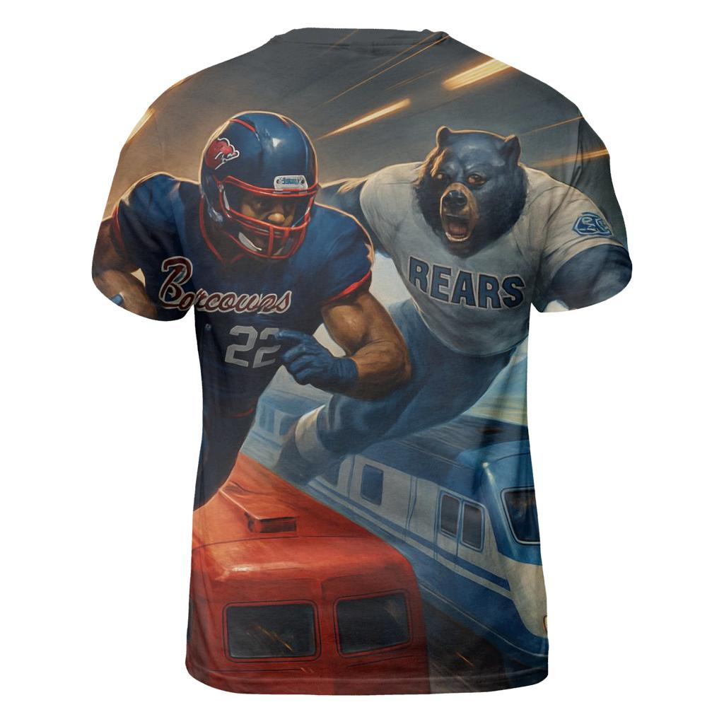 Night Train Rivalry Rumble designer pattern shirts