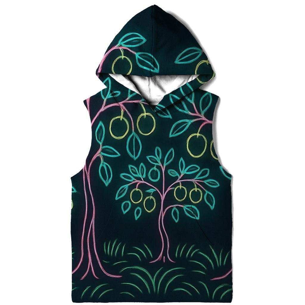 Neon Orchard Linescape premium hoodies