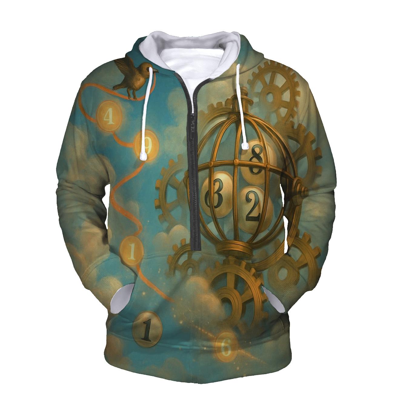 Clockwork Cloud Lottery designer hoodies