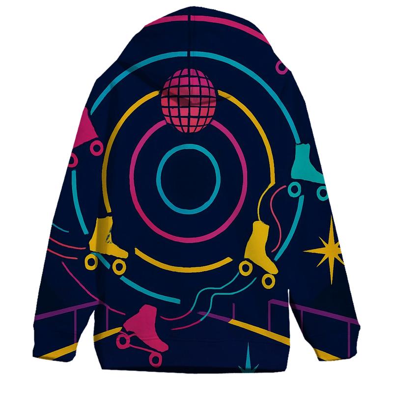 Neon Roller Rink Echo heavyweight hoodies