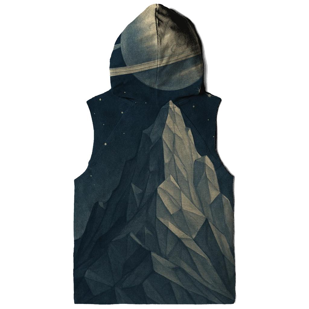 Capricorn Mountain Ringed Planet heavyweight hoodies