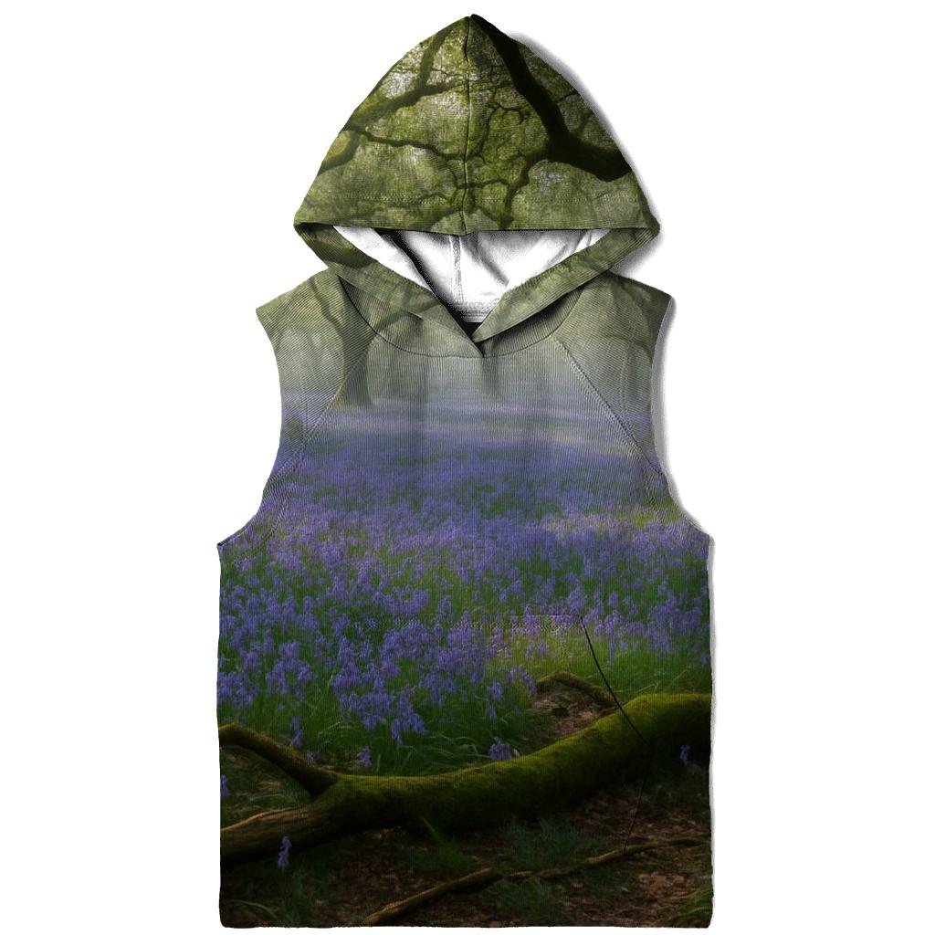 Bluebells Beneath Ancient Oak Canopy hoodie styles