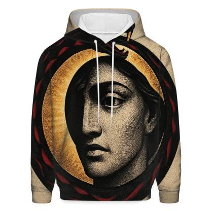 Solar Eclipse Ouroboros Mask hoodie styles