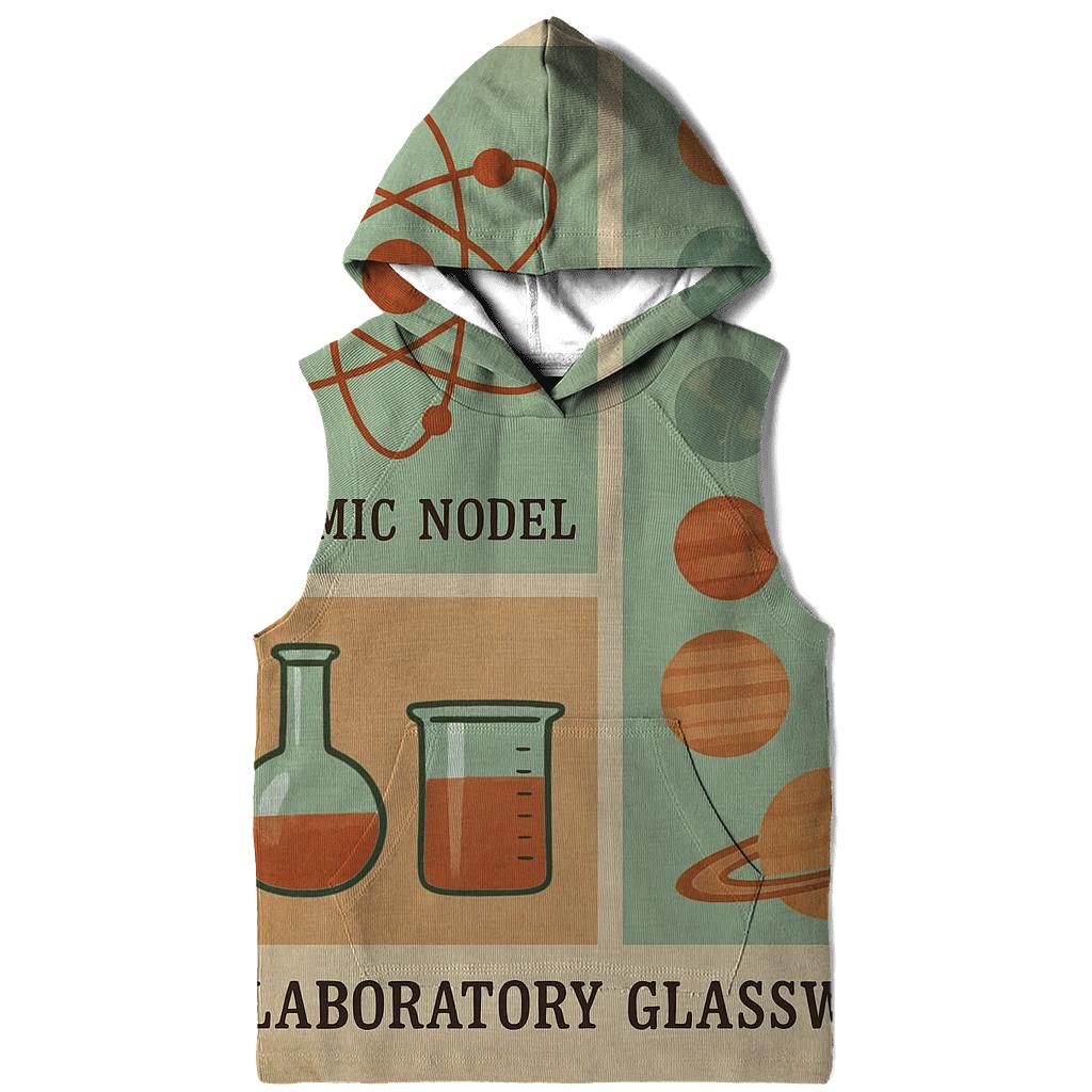 Retro Science Classroom Diagram Poster custom hoodies