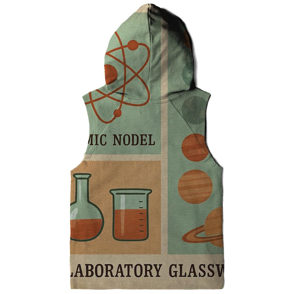 Retro Science Classroom Diagram Poster custom hoodies