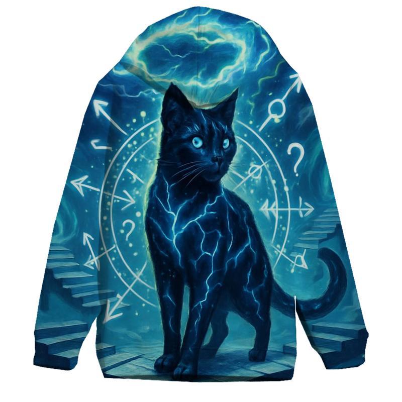Storm Cat Of Uncertain Paths embroidered hoodies