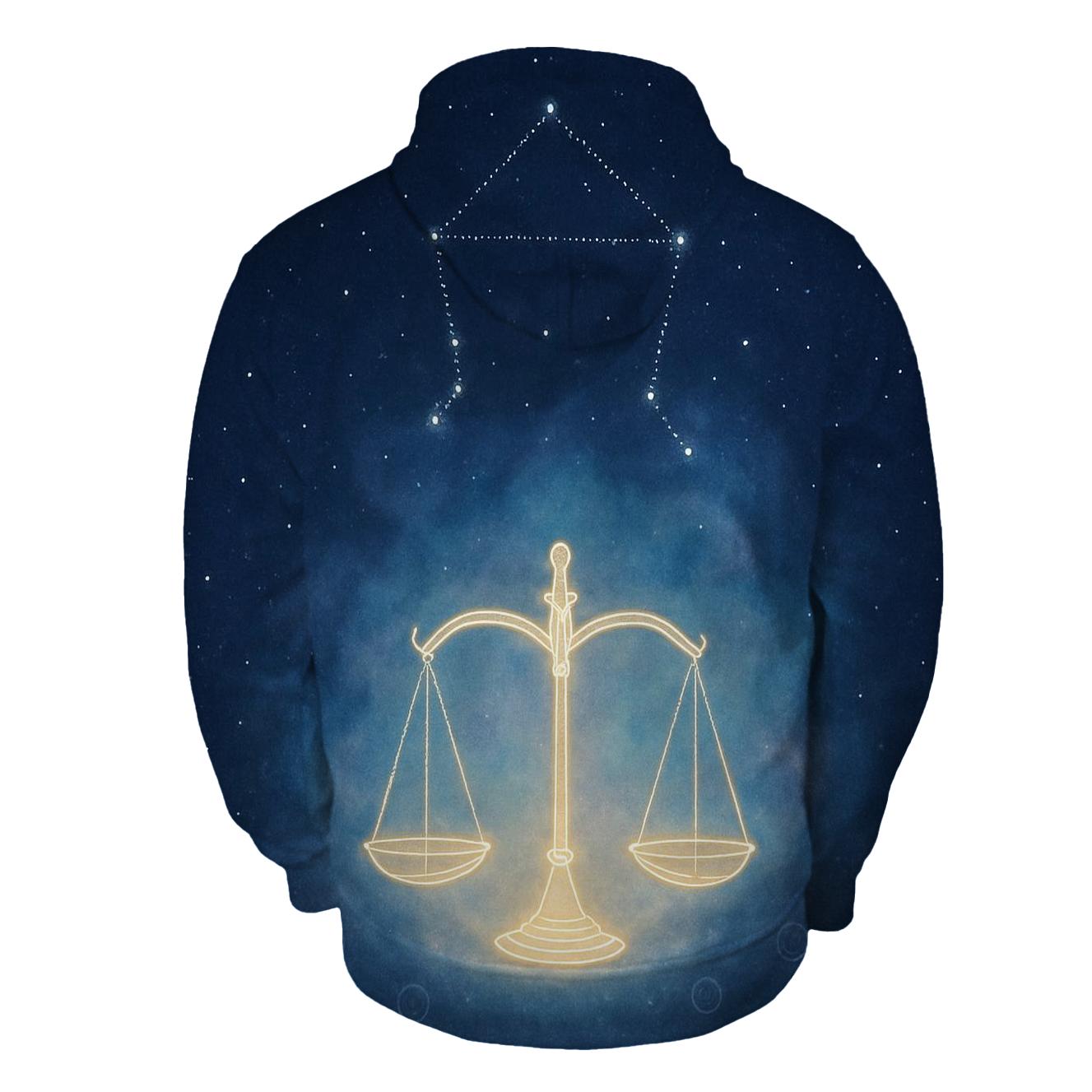 Luminous Libra Star Scales hoodie styles