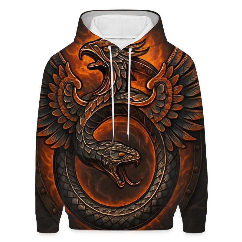 Mechanical Phoenix Ouroboros hoodie trends