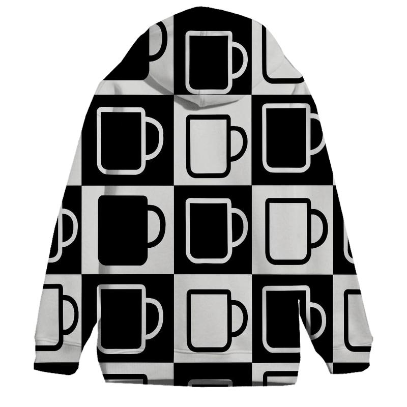 Monochrome Mug Geometry heavyweight hoodies