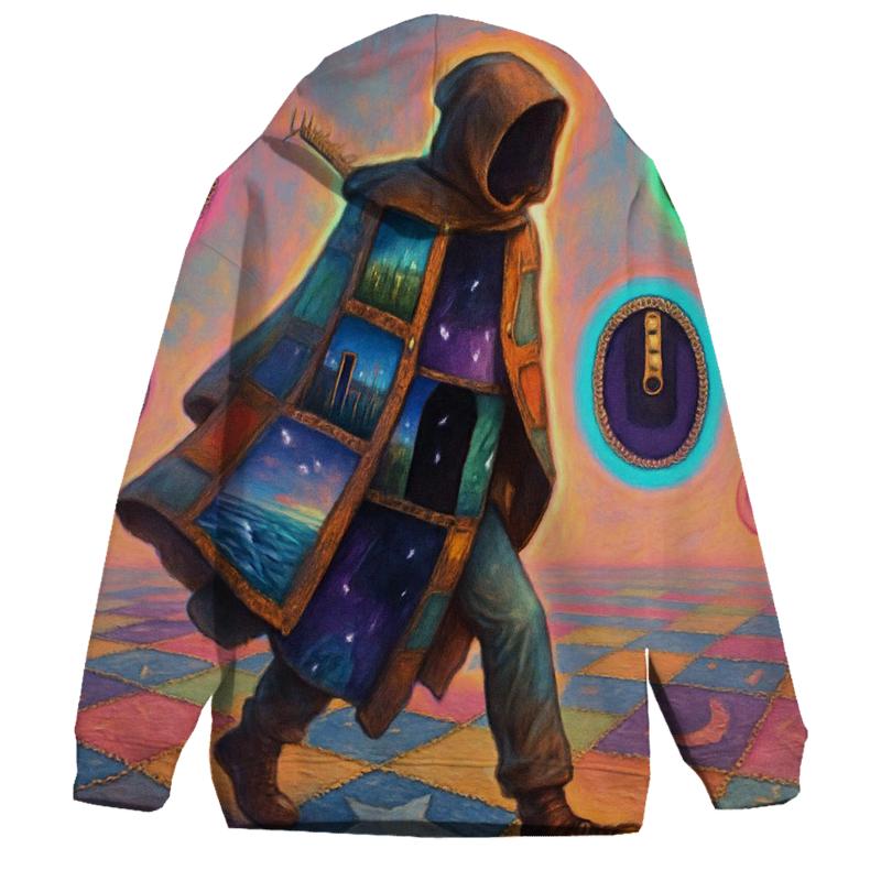 Patchwork Portal Walker hoodie styles
