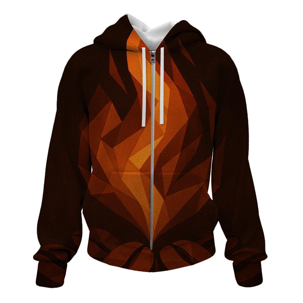 Copper Roast Flame designer hoodies